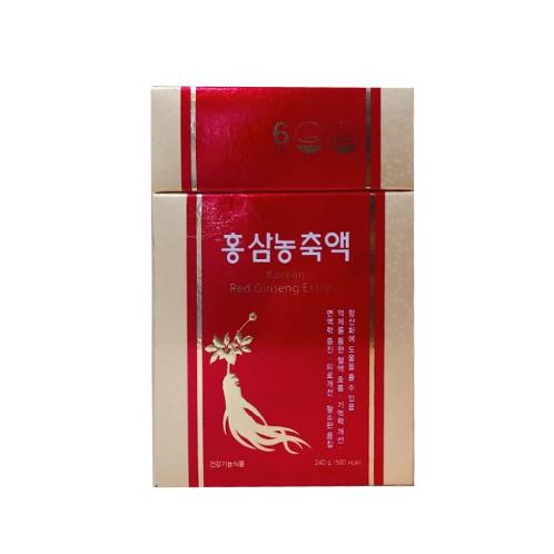 Health functional food and general food 100% 6-year-grown Korean Red Ginseng Extract 240g